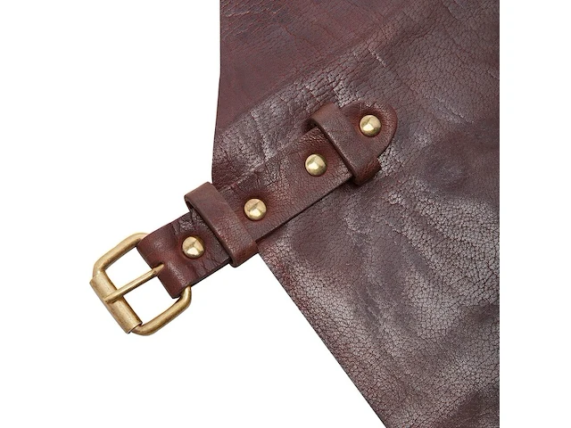 Served with style leren schort, moro (donkerbruin) - afbeelding 3 van  5