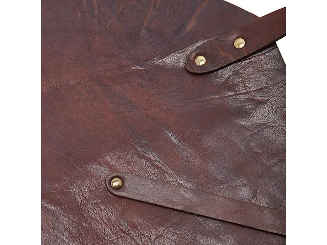Served with style leren schort, moro (donkerbruin) - afbeelding 4 van  5