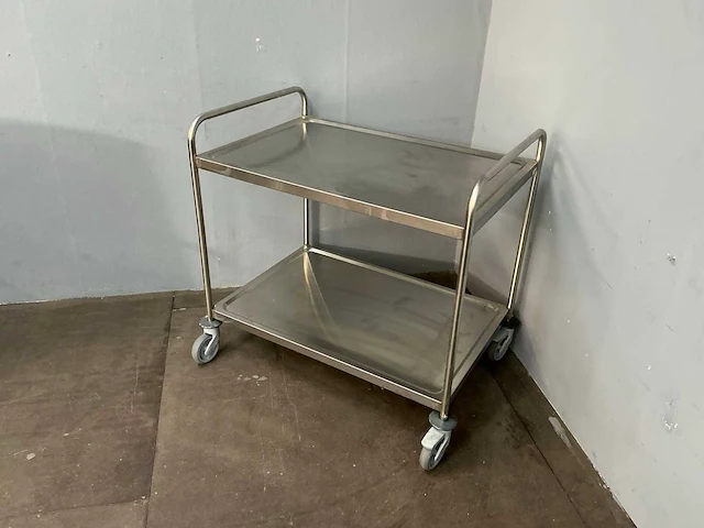 Serveerwagen 100x65x96 cm - afbeelding 1 van  7