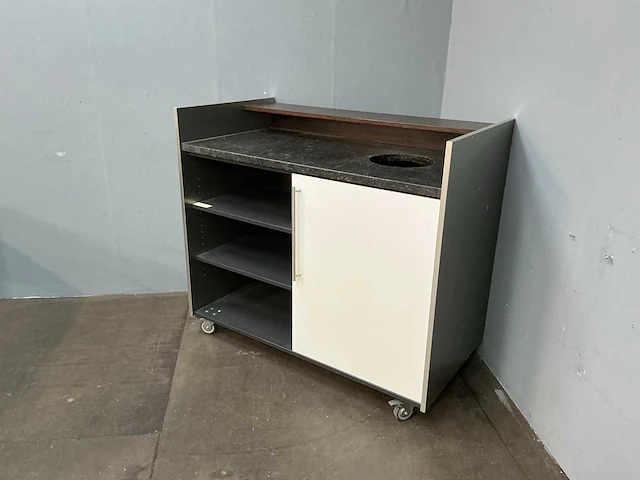 Serveerwagen 125x65x110 cm - afbeelding 1 van  11