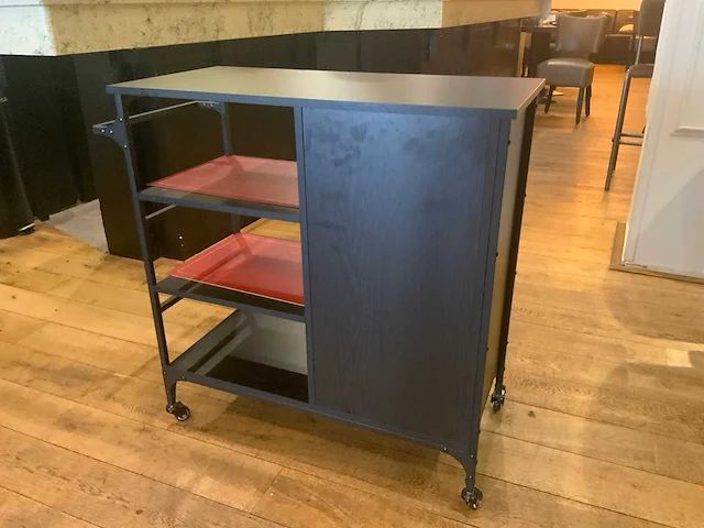 Serveerwagen 80x39x85 cm - afbeelding 3 van  5