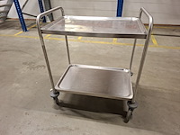 Serveerwagen blanco, rvs - afbeelding 3 van  3