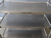 Serveerwagen, rvs - afbeelding 5 van  7