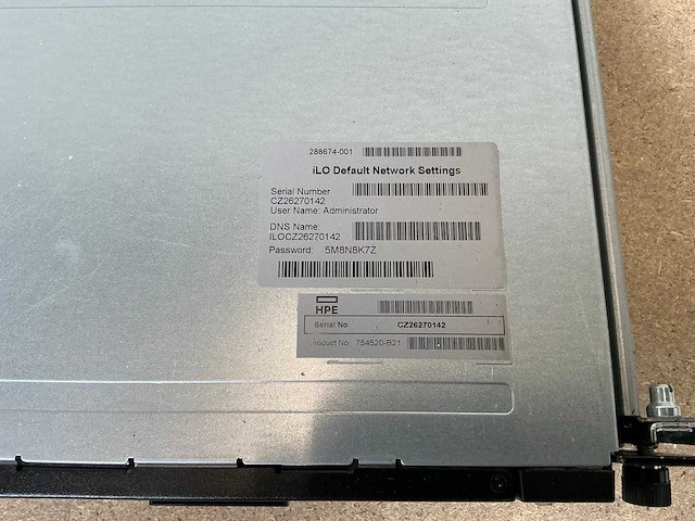 Server - hp - proliant dl160 gen9 - afbeelding 5 van  8