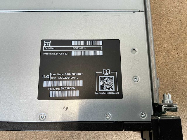 Server - hp - proliant dl360 gen10 - afbeelding 6 van  10