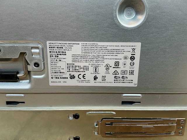 Server - hp - proliant ml350 gen9 - afbeelding 5 van  6