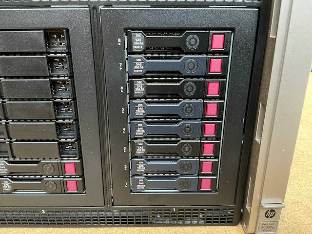Server - hp - proliant ml350p gen8 - afbeelding 5 van  10