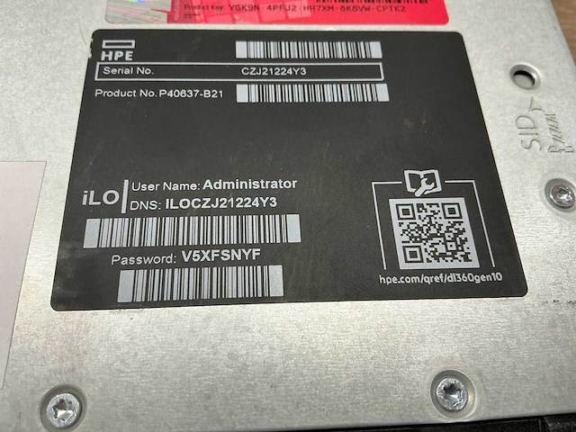 Server - hpe - proliant dl360 gen10 - afbeelding 4 van  6