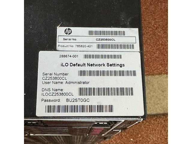 Server hp, proliant ml 350 gen9 - afbeelding 3 van  4