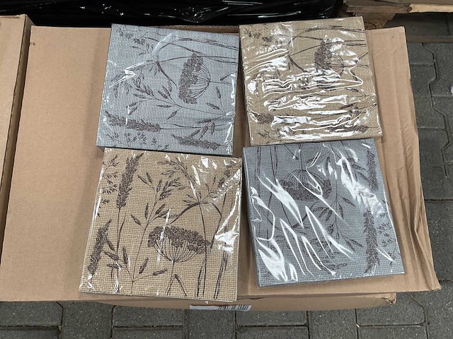 Servetten 33x33 - 3 ply - 20 pack (144x) - afbeelding 2 van  5