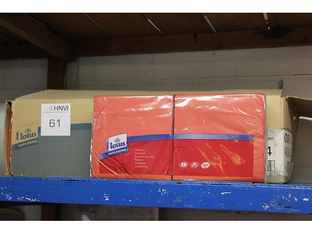 Servetten lotus terra. 8x 200 stuks. - afbeelding 1 van  2