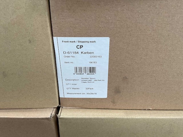 Servetten-wit 33x33 - 3 ply - 20 pack (224x) - afbeelding 5 van  5