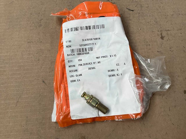 Service brake pin (194x) - afbeelding 1 van  3