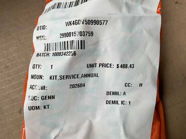 Service kit - afbeelding 2 van  2