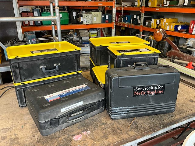 Service koffer (7x) - afbeelding 1 van  5