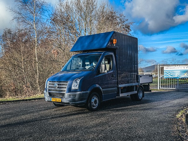 Servicewagen met laadkraan, volkswagen, crafter | hiab 1,3 tonmeter, 2008 - afbeelding 1 van  32