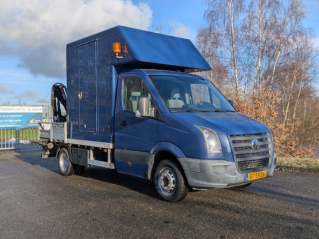 Servicewagen met laadkraan, volkswagen, crafter | hiab 1,3 tonmeter, 2008 - afbeelding 30 van  32