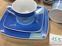 Servies ( blauw ) - afbeelding 2 van  2