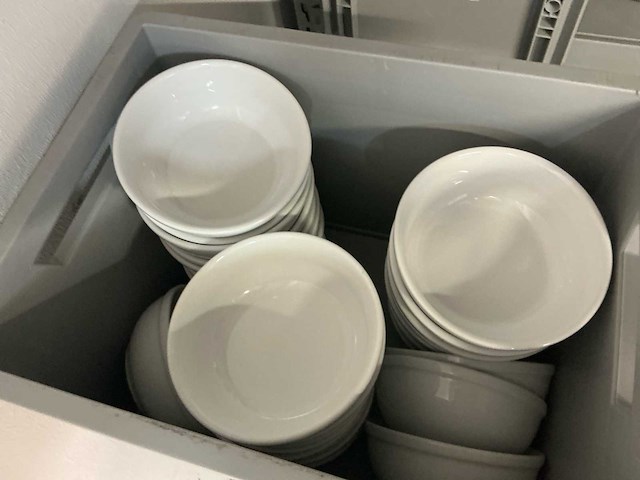 Servies, glaswerk en bestek zeer grote partij - afbeelding 6 van  38