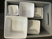 Servies, glaswerk en bestek zeer grote partij - afbeelding 16 van  38