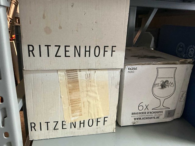 Servies, glaswerk en bestek zeer grote partij - afbeelding 30 van  38