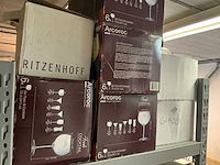 Servies, glaswerk en bestek zeer grote partij - afbeelding 31 van  38