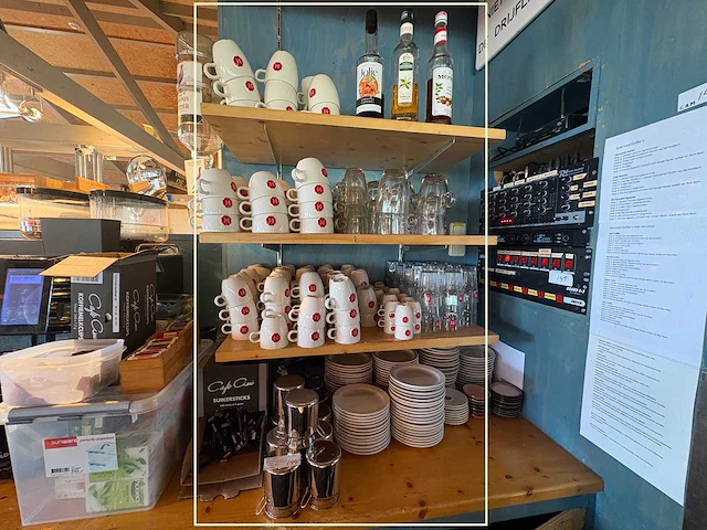 Servies, glaswerk en horeca benodigdheden (467x) - afbeelding 1 van  5
