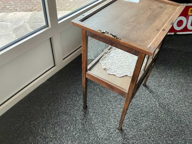 Servieskastje met dienblad - afbeelding 4 van  6