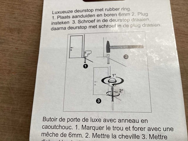 Serviprof deurbuffer 35mm vermessingd (60x) - afbeelding 3 van  3