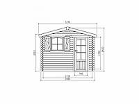 Servoz - tuinhuis - afbeelding 3 van  4