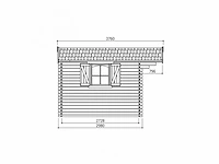 Servoz - tuinhuis - afbeelding 4 van  4