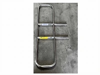 Sessa international stainless steel backrest for f54 - 050333n