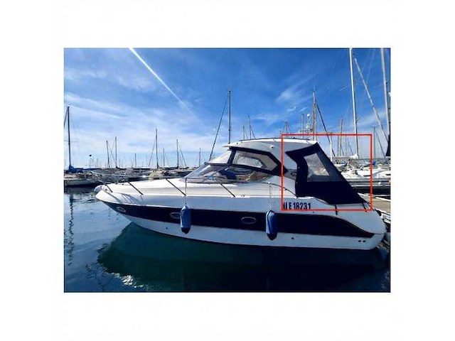 Sessa marine c30 hard top stern aft cover blue - 048088r - afbeelding 2 van  5