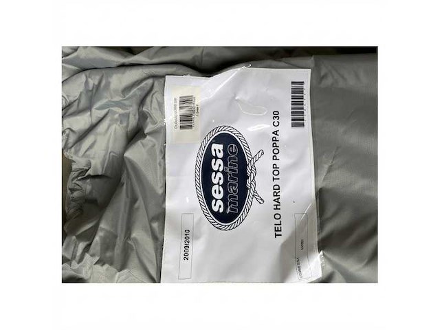 Sessa marine c30 hard top stern aft cover blue - 048088r - afbeelding 4 van  5
