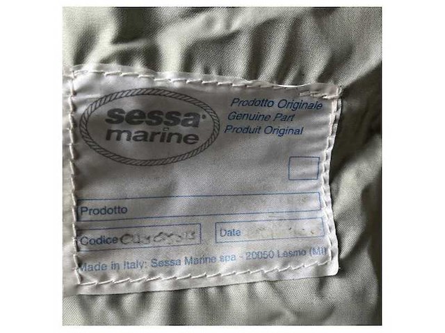 Sessa marine c42 cockpit cover blue - 048088b - afbeelding 3 van  6
