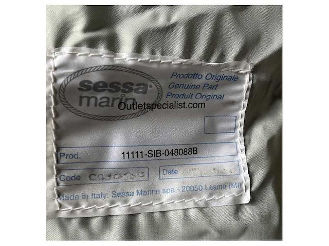 Sessa marine c42 cockpit cover blue - 048088b - afbeelding 2 van  2
