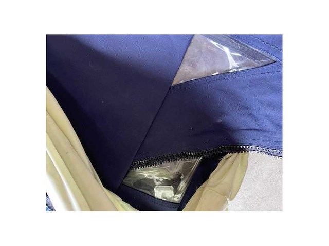 Sessa marine c42 original canvas cockpit cover blue - 048088 - afbeelding 3 van  6
