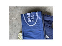 Sessa marine c42 original canvas cockpit cover blue - 048088 - afbeelding 4 van  6