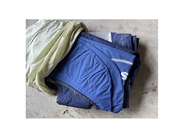 Sessa marine c42 original canvas cockpit cover blue - 048088 - afbeelding 5 van  6