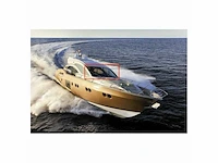 Sessa marine c68 front glass cockpit window - 050478
