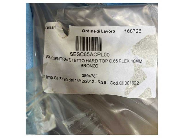 Sessa marine c68 hard top plex glass 10 mm - sesc65acpl00 - afbeelding 3 van  5