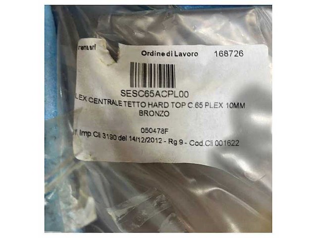 Sessa marine c68 hard top plex glass 10 mm - sesc65acpl00 - afbeelding 2 van  3