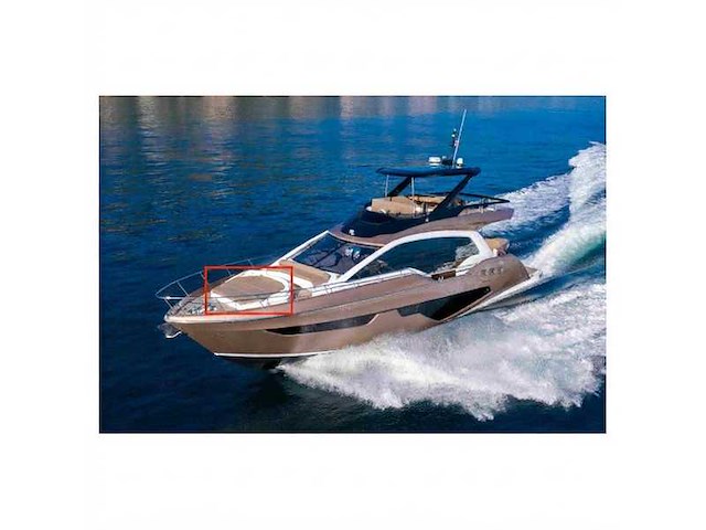 Sessa marine f68 sundeck cover grey - 049062e - afbeelding 2 van  5