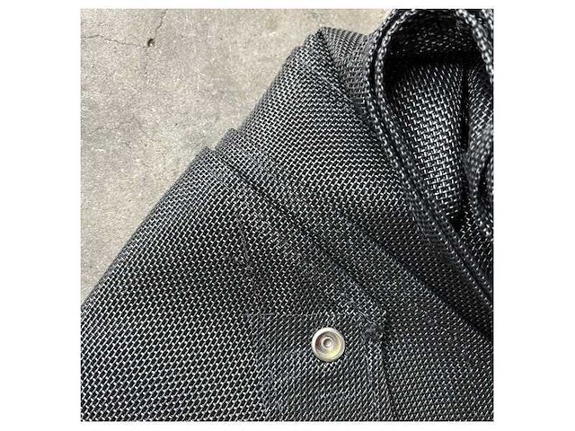 Sessa marine fly40 front window black mesh sun cover - 048115g - afbeelding 3 van  6
