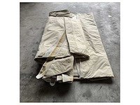 Sessa marine iscamorada s32 beige canvas cockpit cover - 049545 - afbeelding 3 van  5