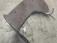 Sessa marine key largo 24 windscreen + stainless steel frame - afbeelding 1 van  2