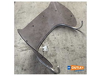 Sessa marine key largo 24 windscreen + stainless steel frame - afbeelding 2 van  2