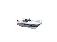 Sessa marine key largo 24 windscreen + stainless steel frame - afbeelding 1 van  4