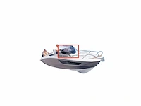 Sessa marine key largo 24 windscreen + stainless steel frame
