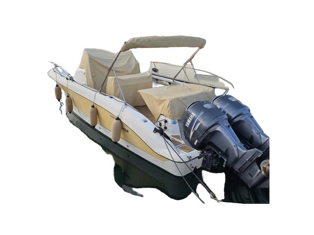Sessa marine key largo 25 soft top cover beige cover - 048031g1 - afbeelding 1 van  6